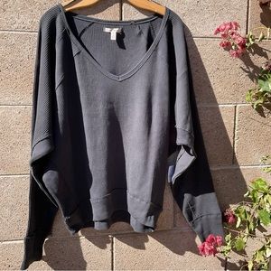 Free People Santa Clara Thermal Top NWT